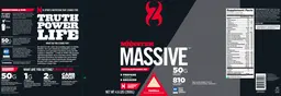 Label for Monster Massive Vanilla