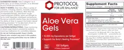 Label for Aloe Vera Gels