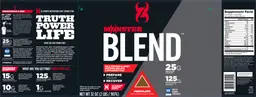 Label for Monster Blend Chocolate