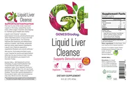 Label for Liquid Liver Cleanse