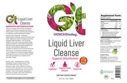 Label for Liquid Liver Cleanse