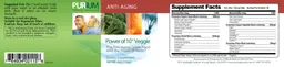 Label for Power Of 10 Veggie