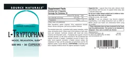 Label for L-Tryptophan