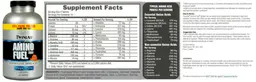 Label for Amino Fuel 1000
