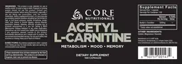 Label for Acetyl L-Carnitine