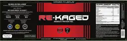 Label for Re-Kaged Strawberry Lemonade