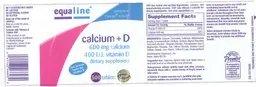 Label for Calcium + D