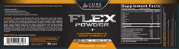 Label for Flex Powder Orange Pineapple