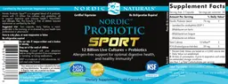 Label for Nordic Probiotic Sport