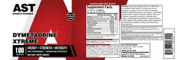 Label for Dymetadrine Xtreme