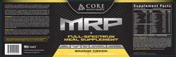 Label for MRP Banana Cream