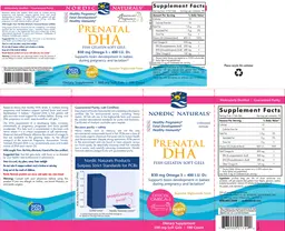 Label for Prenatal DHA Unflavored Formula