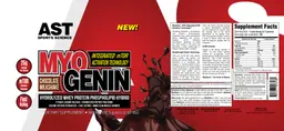 Label for Myo Genin Chocolate Milkshake