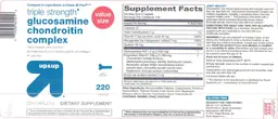 Label for Triple Strength Glucosamine Chondroitin Complex