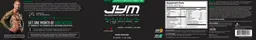 Label for Pre JYM Natural Island Punch