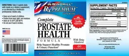 Label for Complete Prostate Health Formula