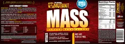 Label for Mass Vanilla Ice Cream
