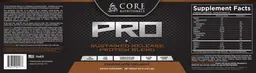 Label for Pro Chocolate Delight