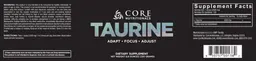 Label for Taurine