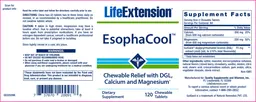 Label for EsophaCool