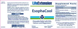 Label for EsophaCool