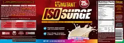 Label for Iso Surge Birthday Cake Flavor (With Sprinkles)