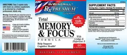Total Memory & Focus Formula