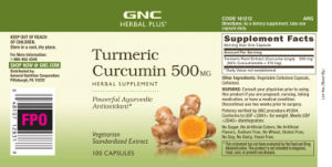 Turmeric Curcumin 500 mg