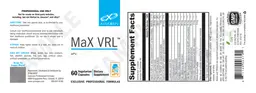 Label for MaX VRL