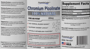 Chromium Picolinate 500 mcg