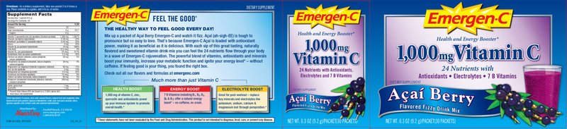 1,000 mg Vitamin C Acai Berry