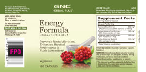 Energy Formula
