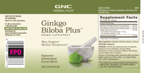 Ginkgo Biloba Plus