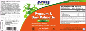 Pygeum & Saw Palmetto