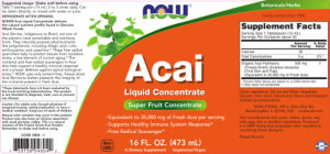 Acai Liquid Concentrate