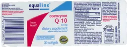 Label for Coenzyme Q-10 50 mg