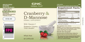 Cranberry & D-Mannose