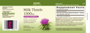 Milk Thistle 1300 mg