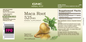 Maca Root 525 mg