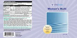 Label for Woman's Multi