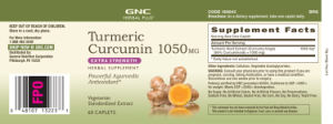 Turmeric Curcumin 1050 mg