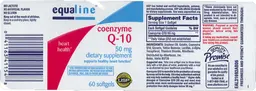 Label for Coenzyme Q-10 50 mg