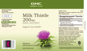 Milk Thistle 200 mg