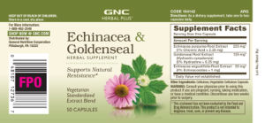 Echinacea & Goldenseal