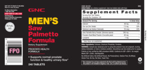 Saw Palmetto Formula