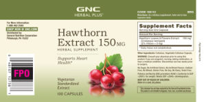 Hawthorn Extract 150 mg