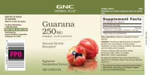 Guarana 250 mg