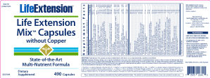 Life Extenstion Mix Capsules Without Cop