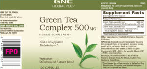 Green Tea Complex 500 mg