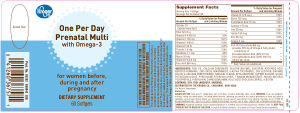 One Per Day Prenatal Multi with Omega-3